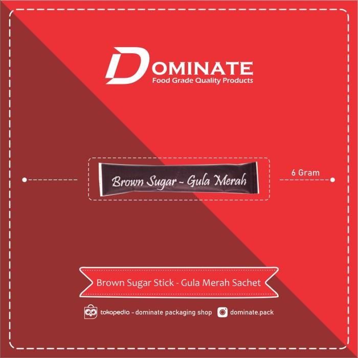 

(Allthebest) Brown sugar sticks sachet gula merah aren , 250 sachet