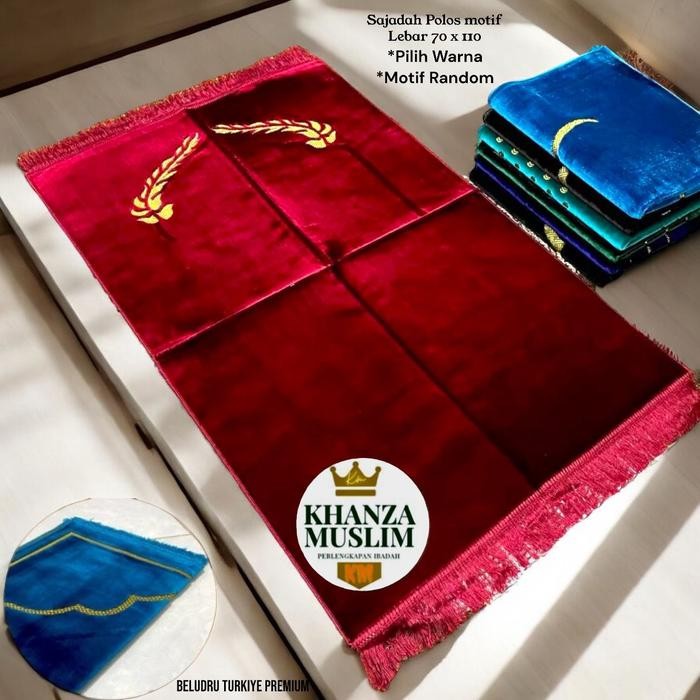 SAJADAH ZIRVUE POLOS /TURKIYE TEBAL