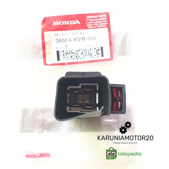 TERBARU BENDIK RELAY STARTER STATER VARIO 110 KARBU ORIGINAL AHM 3850A-KVB-930