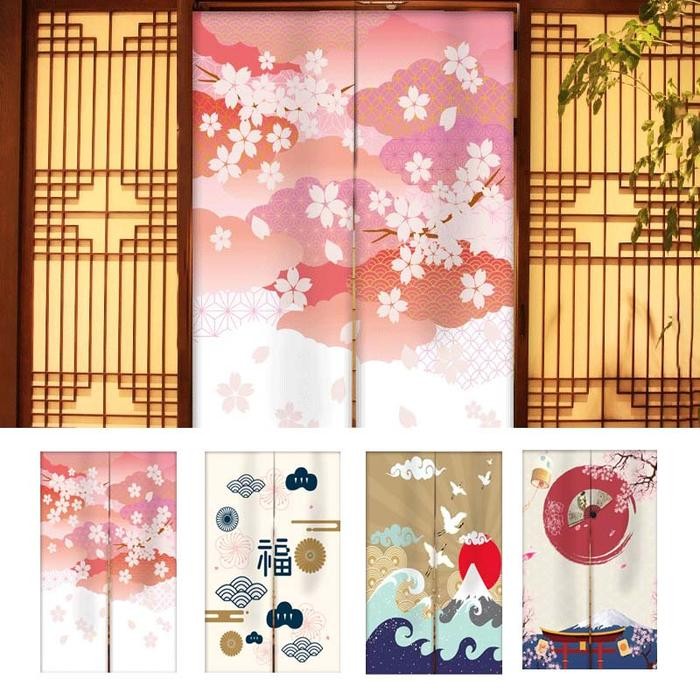 Gorden Jepang Untuk Pintu Gorden Jendela Jepang Kain Jelndela Gorden Tirai Pintu