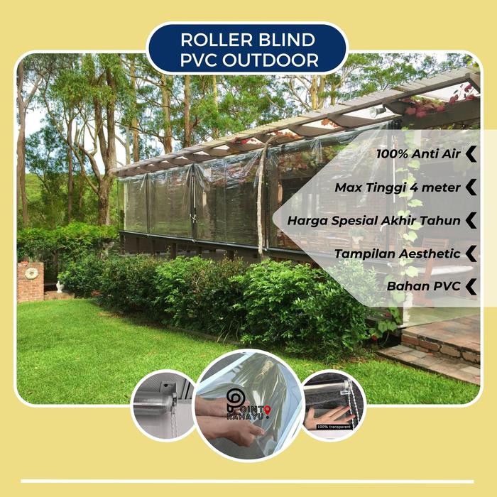 Tirai Plastik PVC Outdoor anti air [garansi termurah]