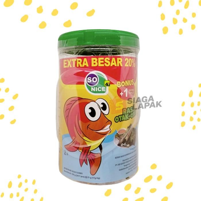 

(Expert) Sosis Otak Otak So Nice Toples 17gr Siap Makan