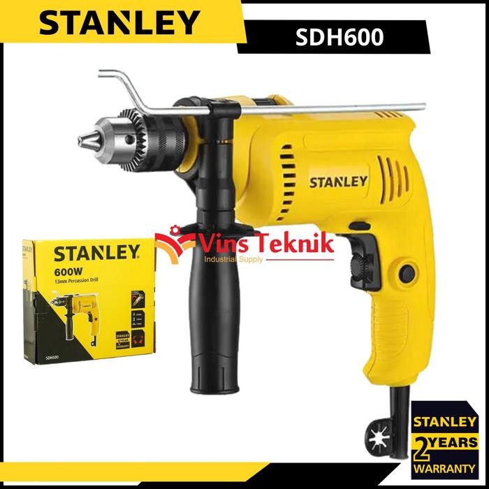 STANLEY SDH600 Mesin Bor Tembok 13MM Impact Drill SDH 600