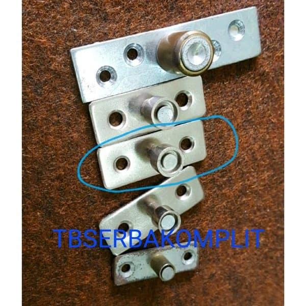 ENGSEL RODA 12MM PENAHAN PINTU GESER SLIDING DOOR BAGIAN BAWAH BAHAN