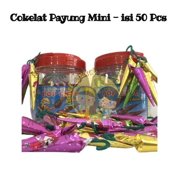 

MARI MILIKI- COKELAT PAYUNG ISI 50 PCS BY JADOEL SNACK CHOCOLATE COKLAT FOOD MAKANAN CEMILAN MANIS