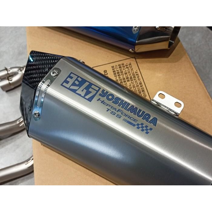 Yoshimura Hepta Force TSS Knalpot Kawasaki ZX-25R Fullsystem