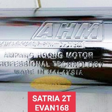 KNALPOT ORIGINAL AHM SATRIA 2T HIU LUMBA DIJAMIN 100%