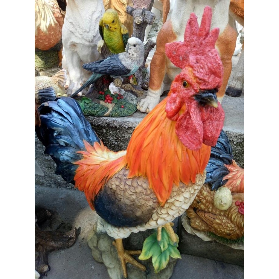 Jual [READY] patung ayam jantan besar