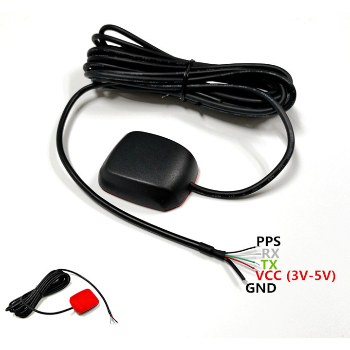 GN200G PPS  TTL level DIY 5pin Connector PPS GPS GNSS GLONASS module antenna reciever magnetic botto