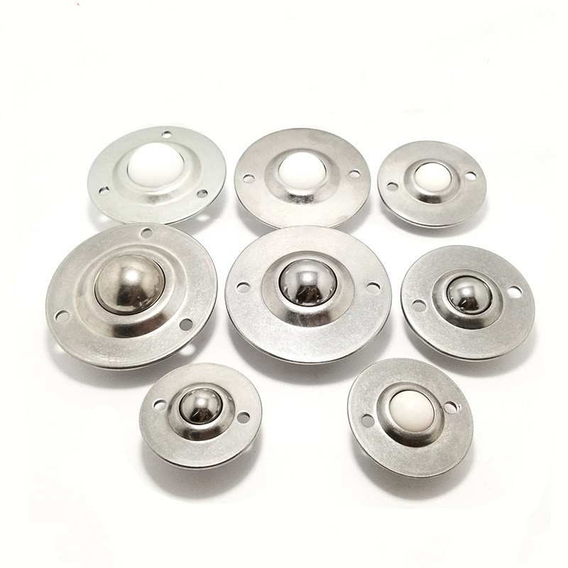 Hot 10Pcs CY-16B 5/8-Inch Bearing Steel Roller Ball Flange Conveyor Transfer Unit