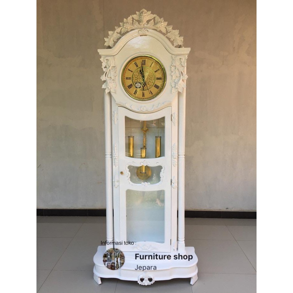 Lemari Jam Hias Kayu Jati Jam Dinding Seiko Jam Dinding Digital Best Seller