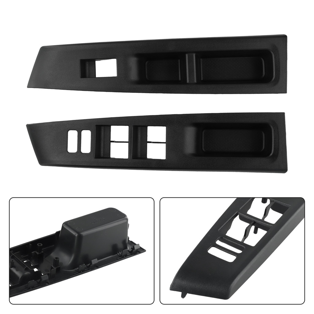 High Performance  2Pcs Front Armrest Upper Panel RH & LH Set For Toyota Vitz 2010 2014  Plug and pla