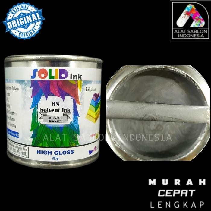

TINTA SABLON PVC SOLID INK BRIGHT SILVER 200GR