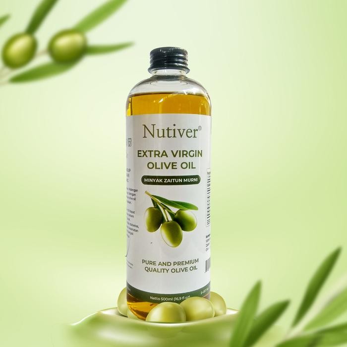 

Nutiver Minyak Zaitun EVOO Extra Virgin Olive Oil Original Murni Organik Minyak Buah Zaitun Premium