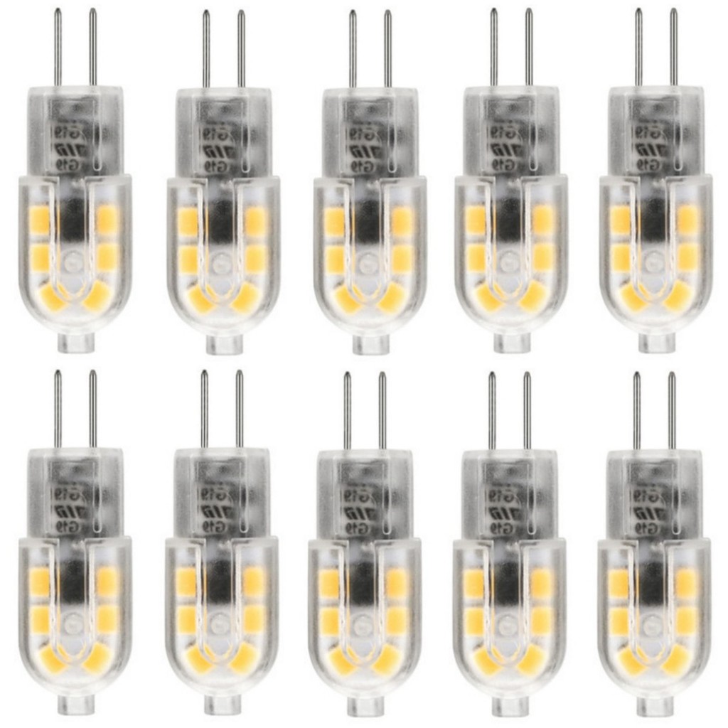 New 10 Pack G4 12V Led Light bulb LED Lamp 12LED Replace 30W T3 JC Halogen Bulbs Warm White 3000K Na