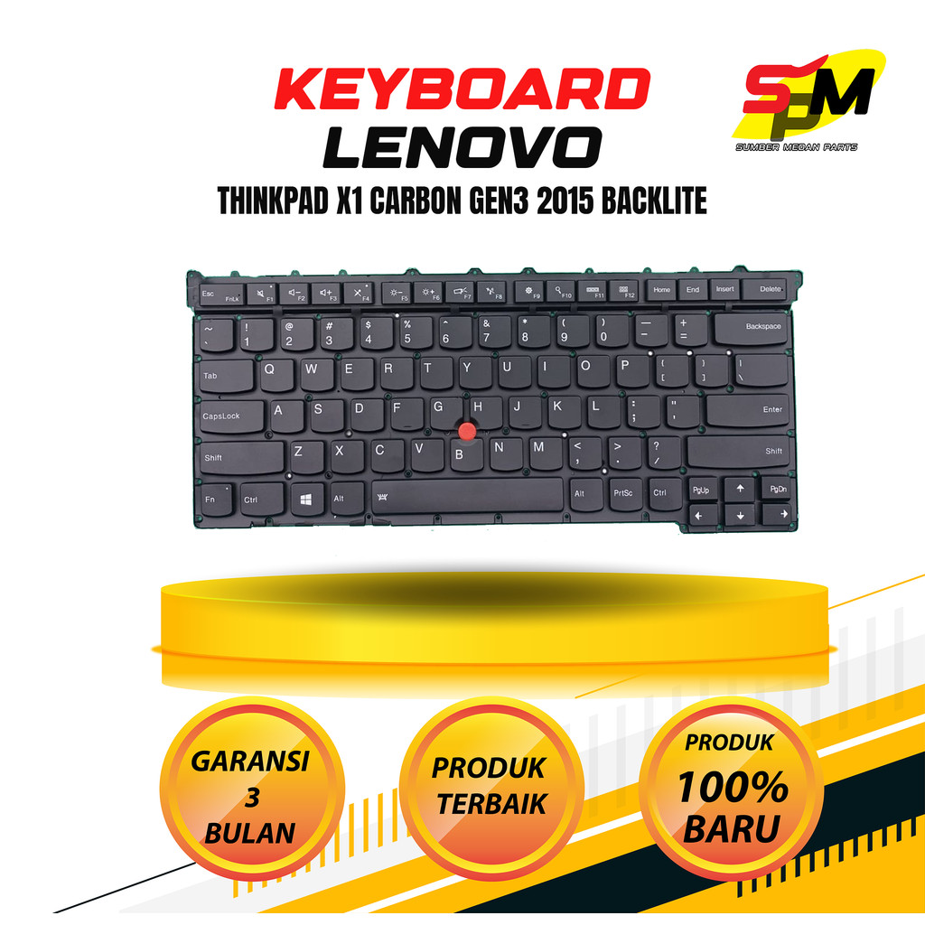 Keyboard Lenovo Thinkpad x1 Carbon Gen3 2015 Backlite