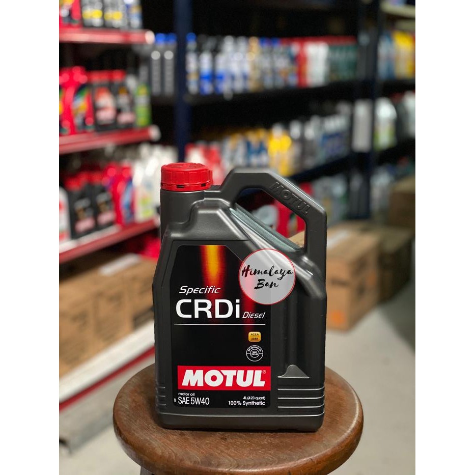 Oli Mesin Motul CRDi Diesel 5W 40 Khusus Mesin Diesel (4 Liter)