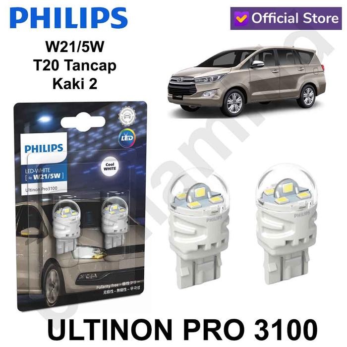 Lampu LED Senja Kota INNOVA REBORN Philips Ultinon PRO6000 T20 Putih