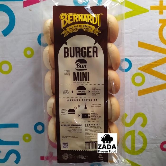 

(Expert) bernardi roti burger mini polos 20pcs