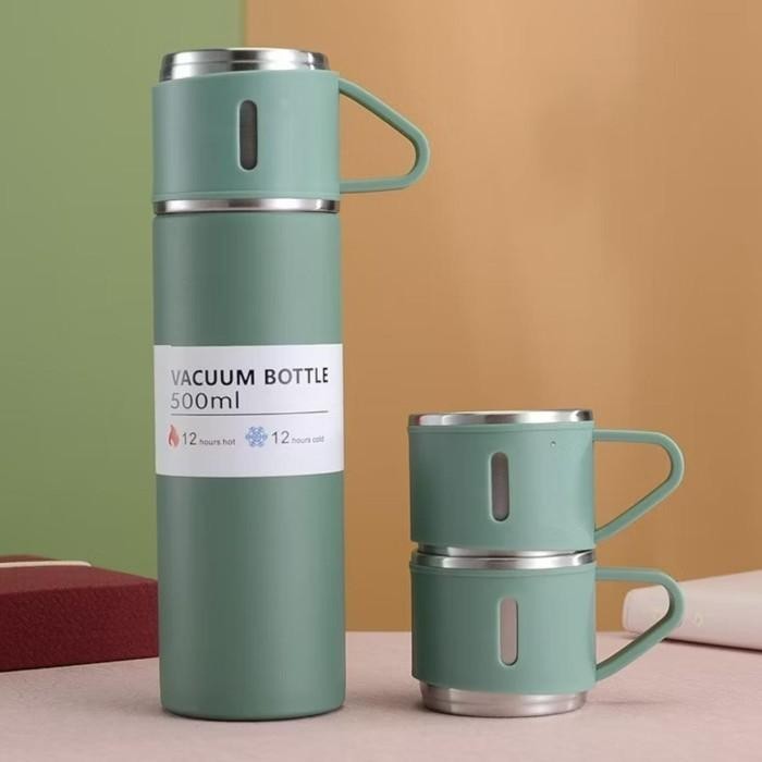 

(Expert) ST Termos Cangkir Vacuum Flask Set Botol Minum Premium 500ml