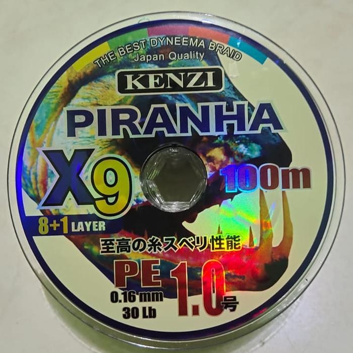 Senar PE KENZI PIRANHA X9 1.0 100M