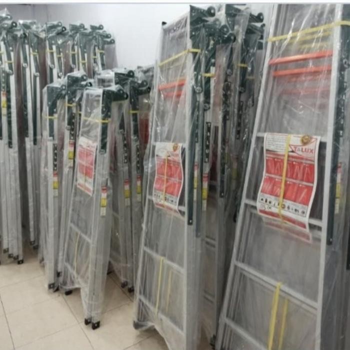 Tangga Lipat 1.5 M // Tangga Aluminium 2 Fungsi // Tangga Alumunium 1,