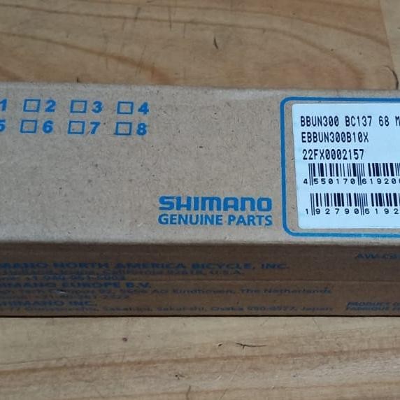 BB BOTTOM BRACKET SHIMANO UN300 110 SEPEDA MTB BALAP 110MM
