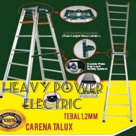 

Terlaris Tangga Lipat Alumunium 1,75 Meter Carena Talux