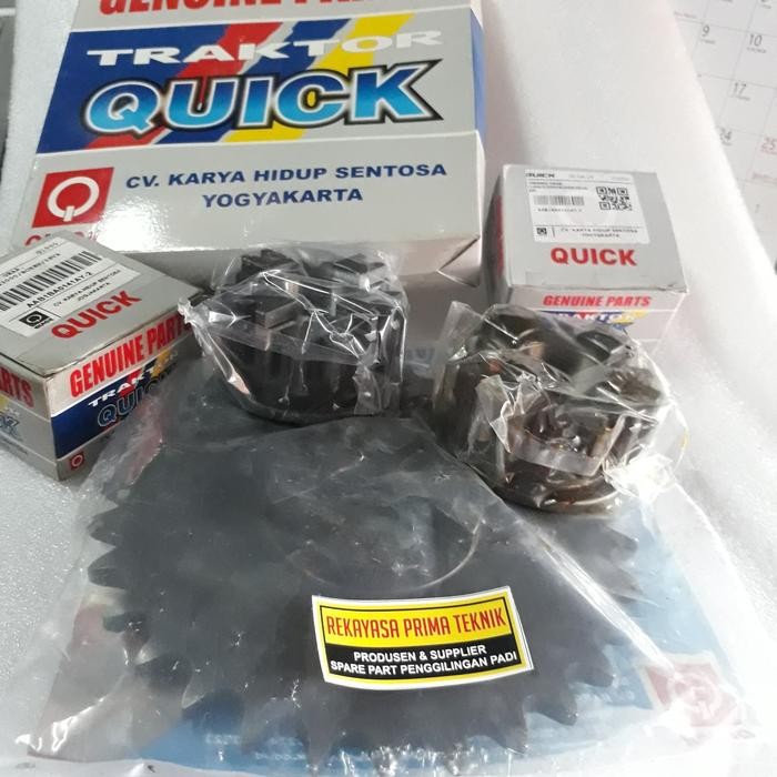 Gigi Belok Dan Gigi Tengah Traktor Quick G1000 Promo