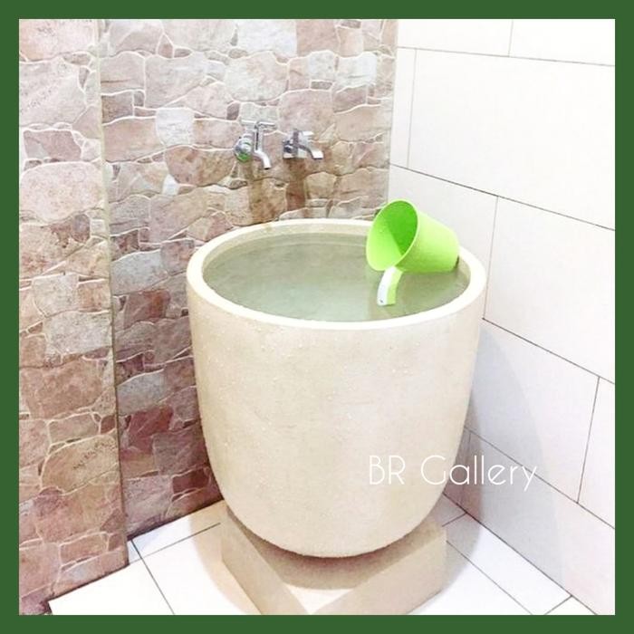 Bak Mandi Teraso Gentong Besar