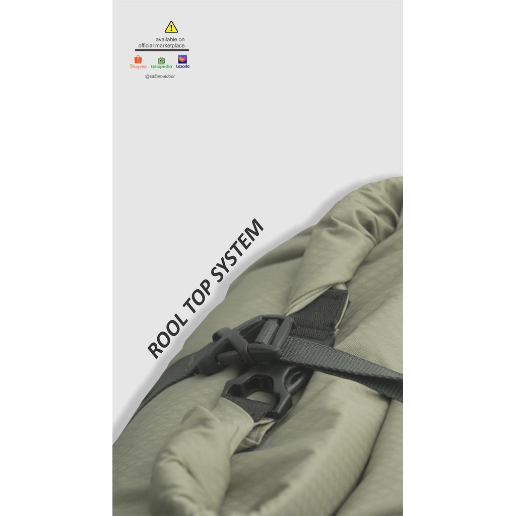 Produk Unggulan Backpack Ultralight Air Flow 30L Saffaroutdoor Tas Carrier Ultralight