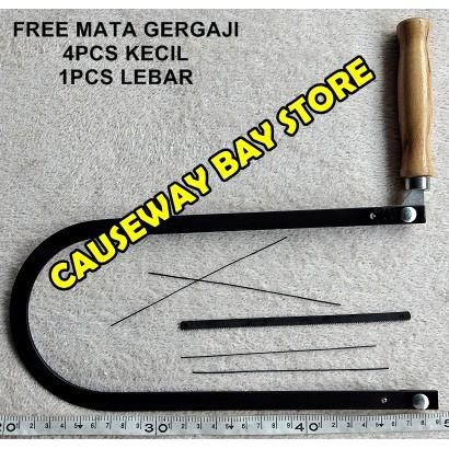 (Expert) BENTANGAN GERGAJI TRIPLEK FREE/ MATA GERGAJI 4PCS