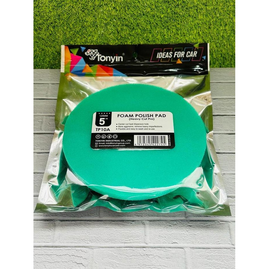 Foam Polish Pad 5 Inch (Heavy Cut) Busa Poles Step 1 Compound