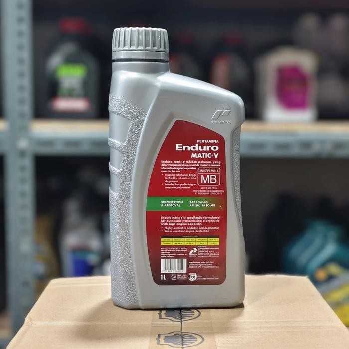 Oli Enduro Scooter Matic V 10W40 1000Ml Aerox Nmax Mio Vario Synthetic