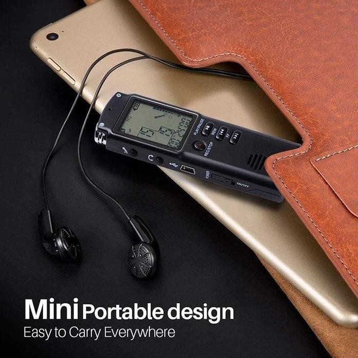 Perekam Suara Digital Voice Recorder 8GB Voice recorder audio mini