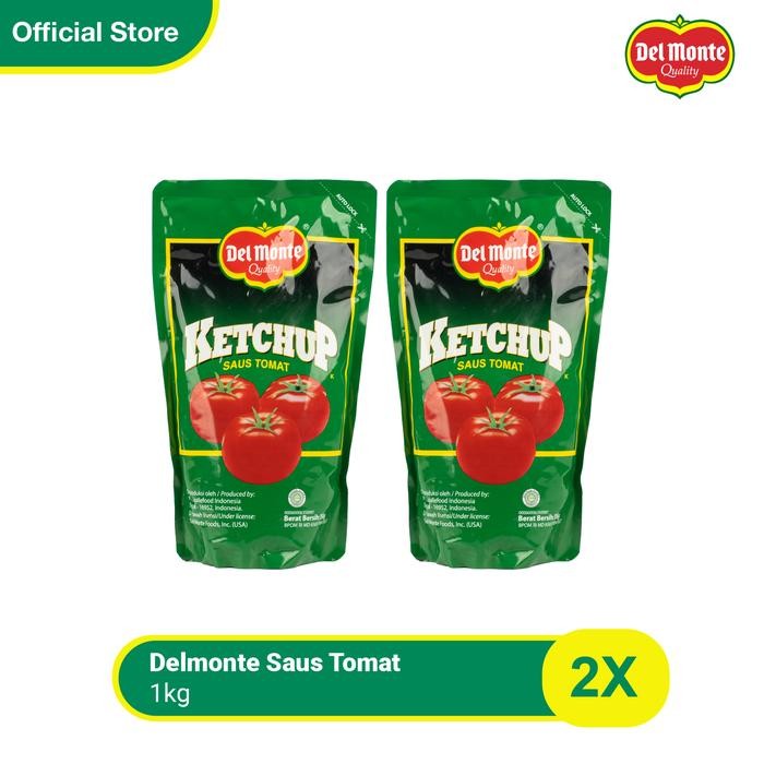 

Delmonte Saus Tomat Pouch 1 kg - isi 2