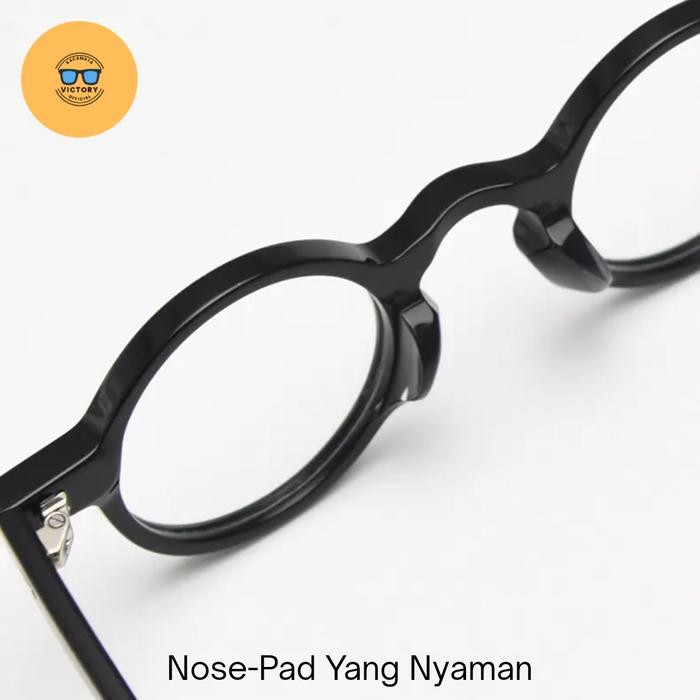 FRAME KACAMATA BULAT KECIL RETRO VINTAGE KLASIK SKENA BOBOHO DESAIN JEPANG PRIA WANITA LENSA