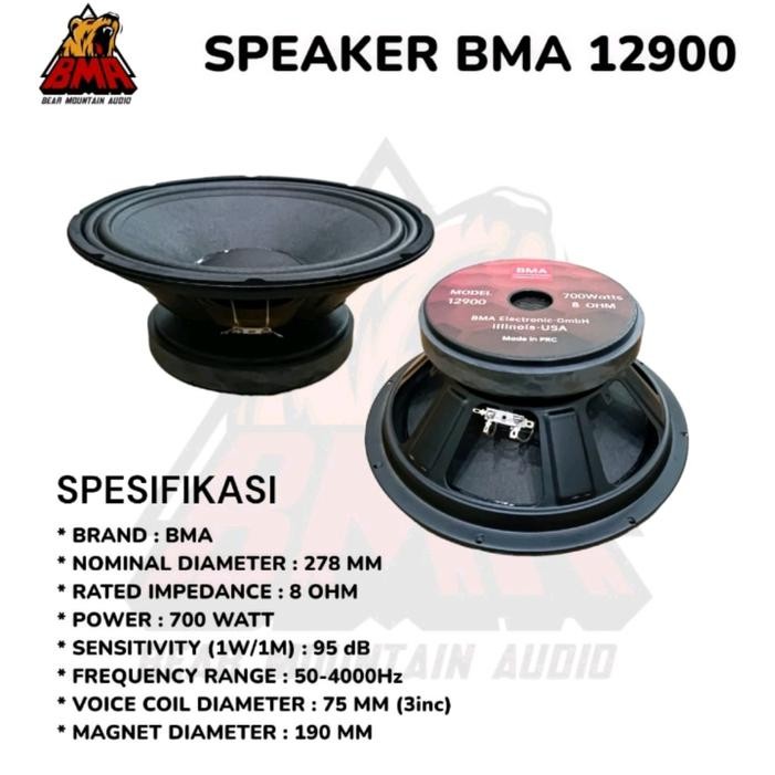 Speker Bma 12900 Cr Speaker 12900 Bma 12In