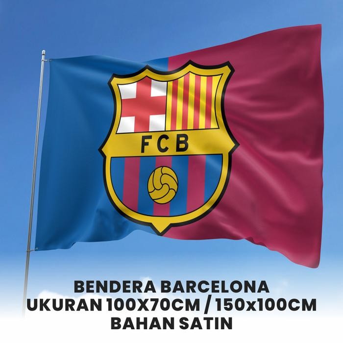 

Terlaris Bendera Barcelona - Printing - Bahan Satin Textile SALE