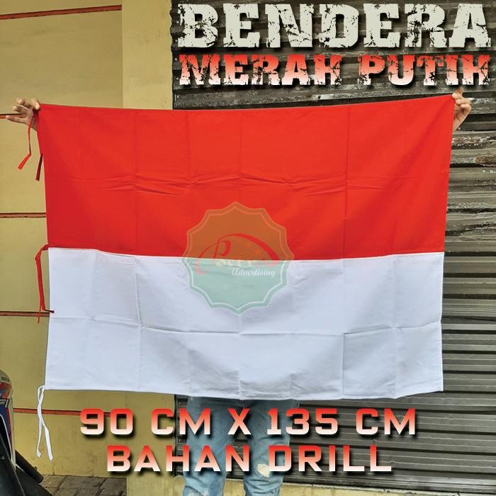 

Terlaris Bendera Merah Putih 90 cm x 135 cm Bahan Drill Exclusive SALE