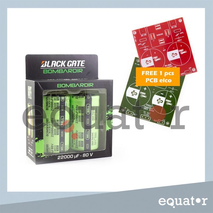 22000Uf 80V Capacitor Elco Bombardir Kapasitor Elko Bell 2 Pcs
