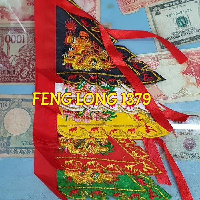 

Terlaris Bendera Panji Naga 5 Warna Ukuran 4 Inchi Bendera Naga 5 Penjuru SALE