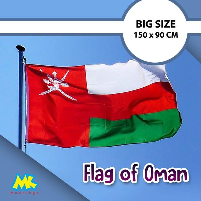 

Terlaris Bendera Oman ukuran 150x90cm SALE