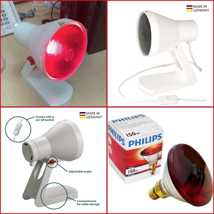 Lampu rematik infrared philips lampu infrared infra merah philips