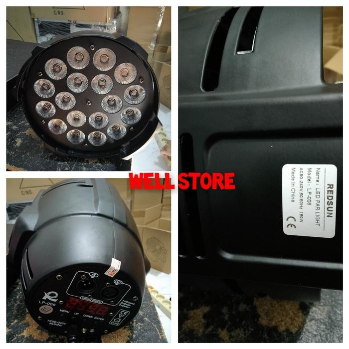 Parled Redsun 18x10 Watt FullColor RGBW Original