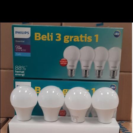 Philips LED Essential Multipack 5watt, 7watt, 9watt, 11watt (Beli 3 G