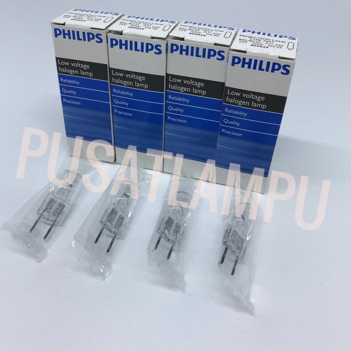 Lampu Philips Projection Lamp 7027 BRL/BCD A1/220 12V 50W G6.35