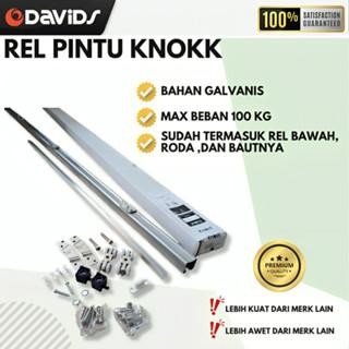 Rel Pintu Geser Sliding Door Sleding Kamar Rail Tebal KnokK