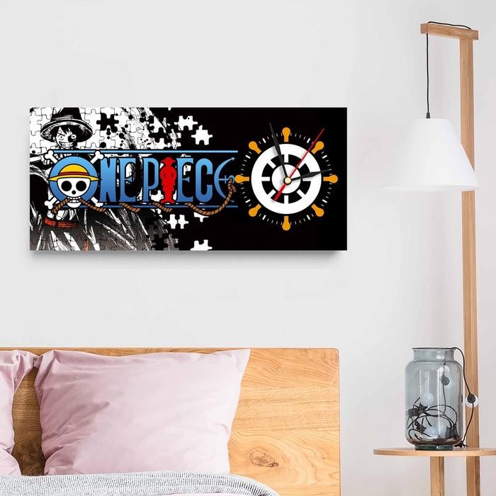 Jam Dinding Dekorasi Hiasan Dinding Kamar One Piece