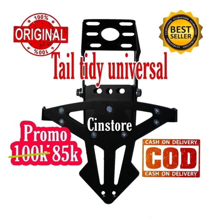 PREMIUM Tail tidy universal aerox cbr 150r r15 v3 dudukan plat nomor motor